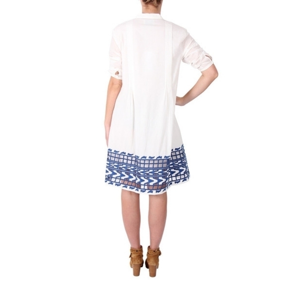 SEA NY embroidered dress size 4 in EUC - Picture 2 of 13